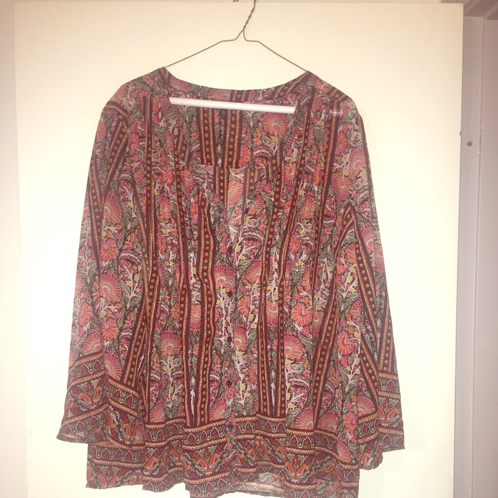 Fall Floral Top